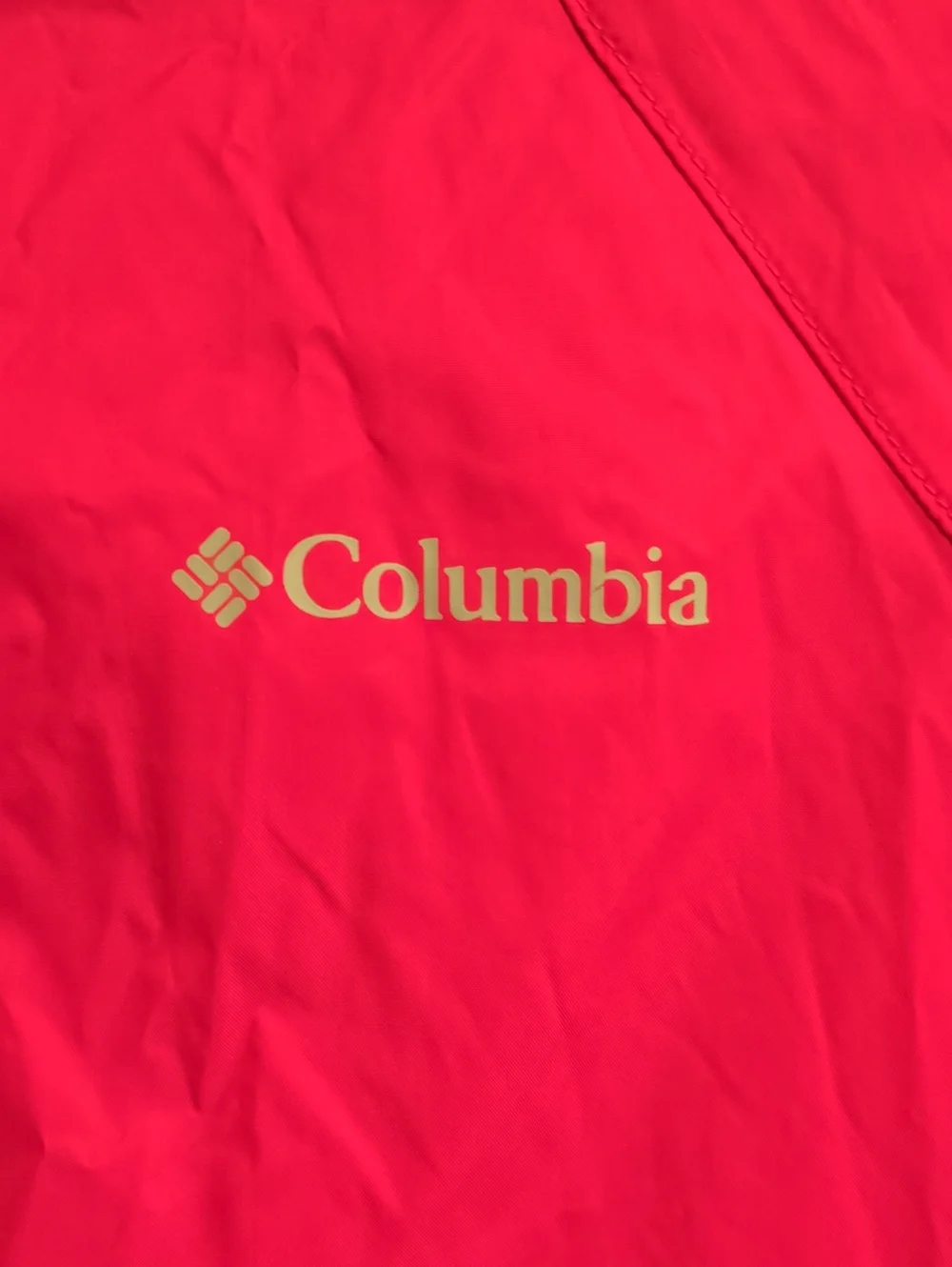 Columbia Lightweight Rain Jacket Hooded Pink Size [Insert Size S